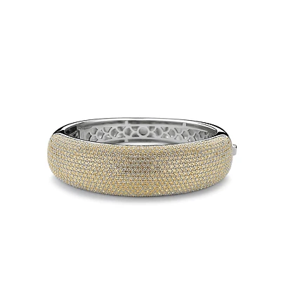 Spectacular Shine Cognac Bangle Bracelet