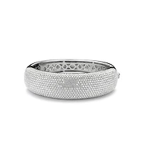 Spectacular Shine Clear Bangle Bracelet