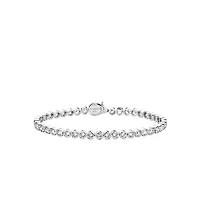 Bezel Set Tennis Bracelet 2.5MM