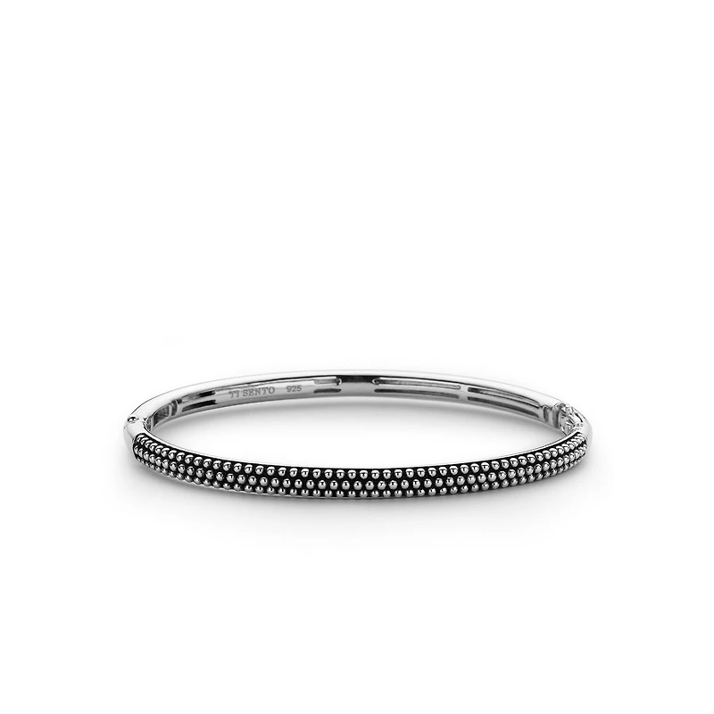 Beaded Details Bangle Bracelet