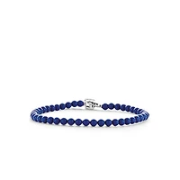 Radiant Blue Bead Bracelet