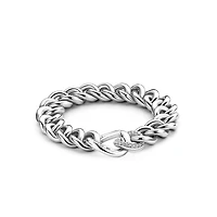 Forever Linked Chunky Silver Bracelet