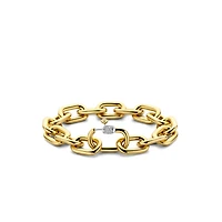 Light Golden Links Bracelet