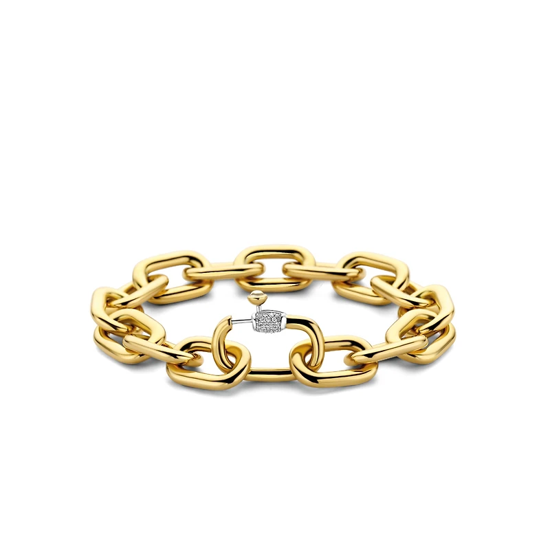 Chunky Golden Link Bracelet