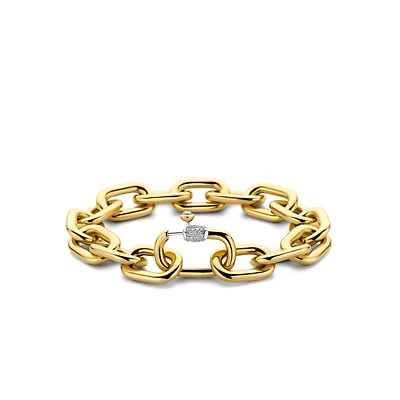 Chunky Golden Link Bracelet