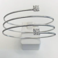 Spiral Diamond Bracelet