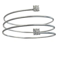 Spiral Diamond Bracelet