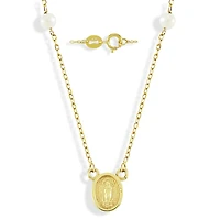 Milagrosa Pearl Necklace 14K