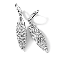 Long Oval Earrings