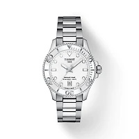 Seastar 1000 36MM White/Steel Watch