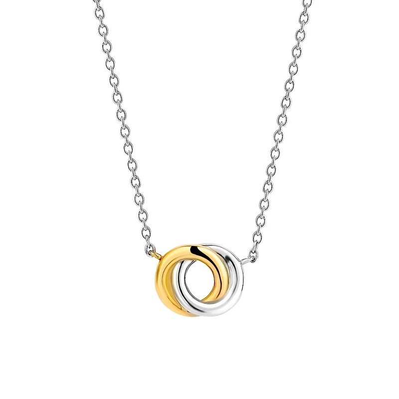 Infinite Wish Two Tone Necklace