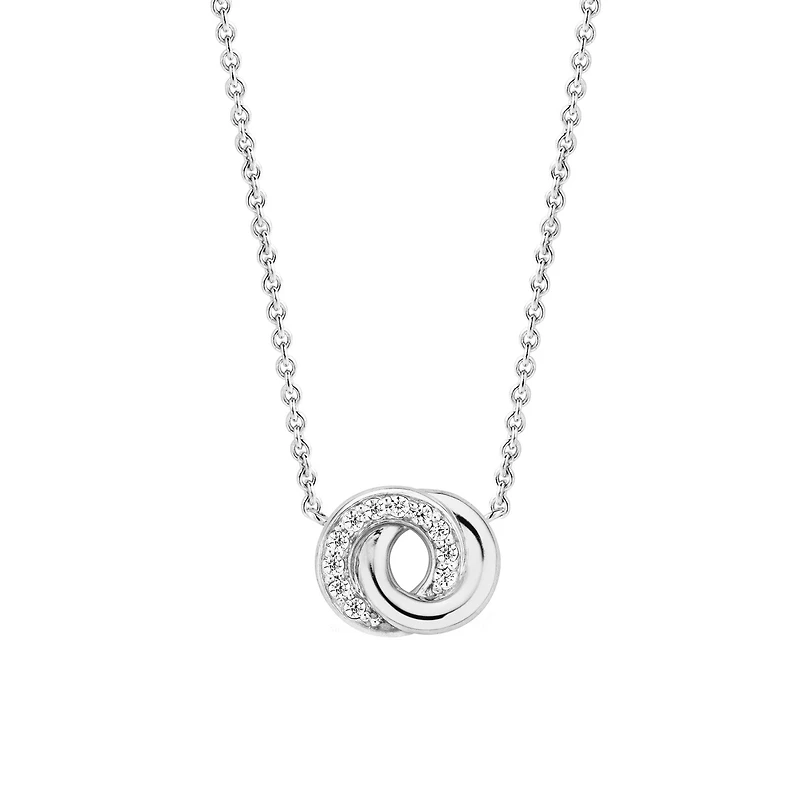 Infinite Wish Silver Necklace