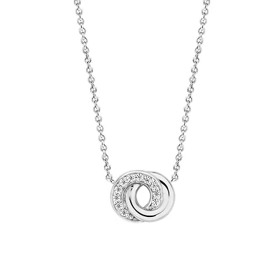 Infinite Wish Silver Necklace