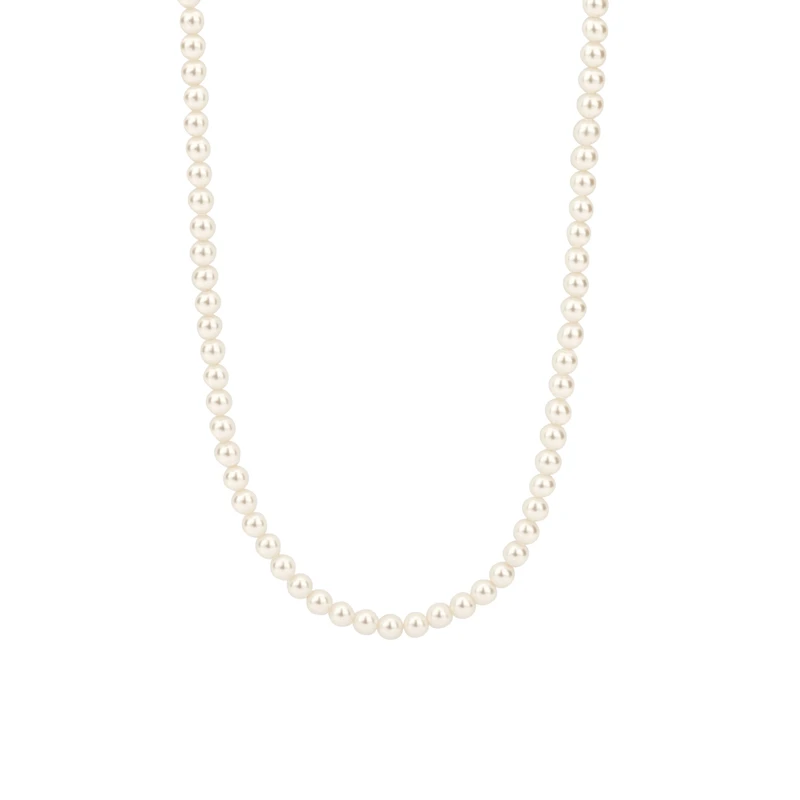 Radiant Pearl 4mm Bead Necklace