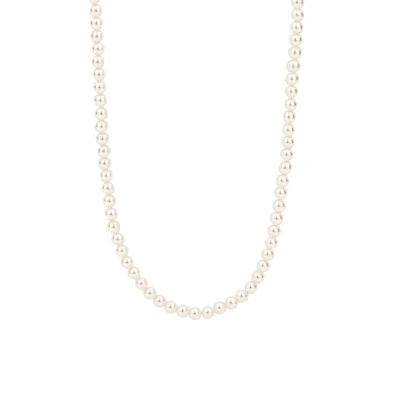 Radiant Pearl 4mm Bead Necklace