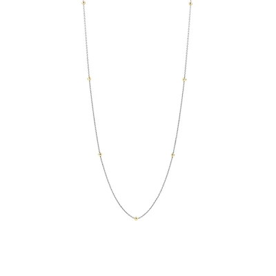 Golden Bead by the Yard Necklace