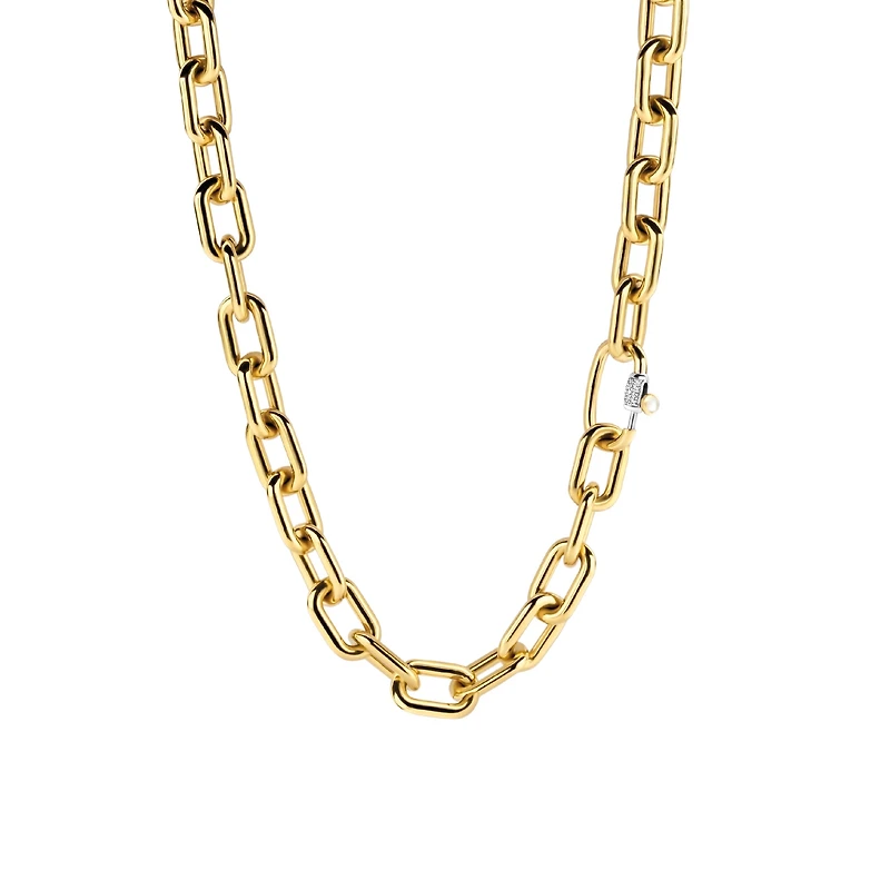 Chunky Golden Links Necklace