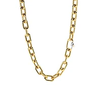 Chunky Golden Links Necklace
