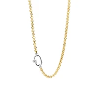 Opulent Rolo Golden Necklace