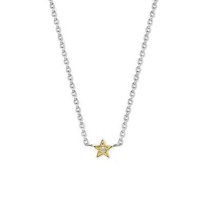 Star Zirconia Necklace