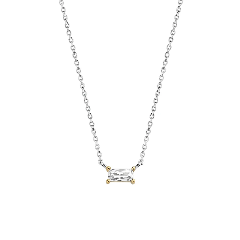 Emerald Cut Neckalce