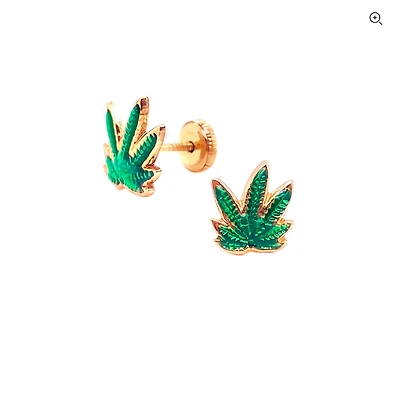 Mary Jane Stud Earrings