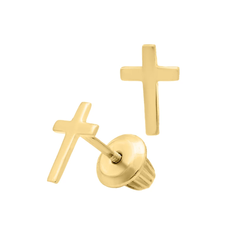 Cross Kids Earrings