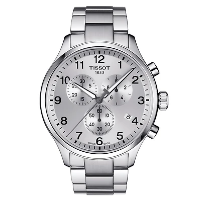 Chrono XL Steel 45MM Watch