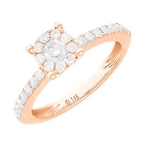 .48ct Diamond Signature Rose Gold Ring