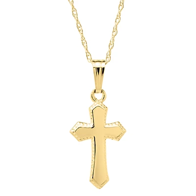 Polished Kids Cross Necklace