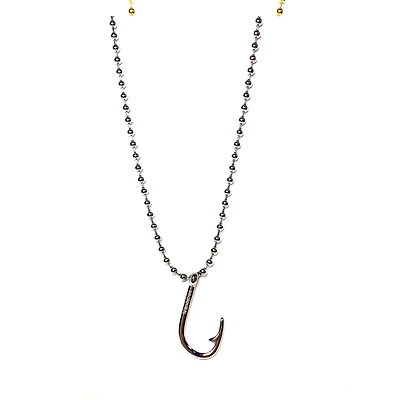 Hook Silver Necklace