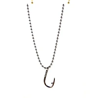 Hook Silver Necklace