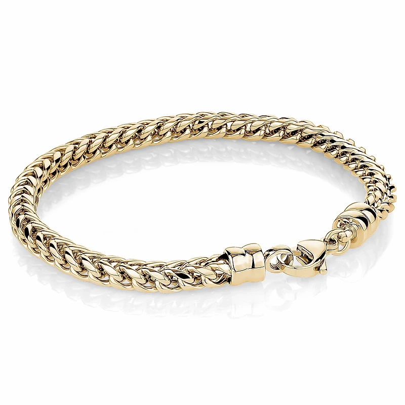 Yellow Round Franco 5MM Bracelet