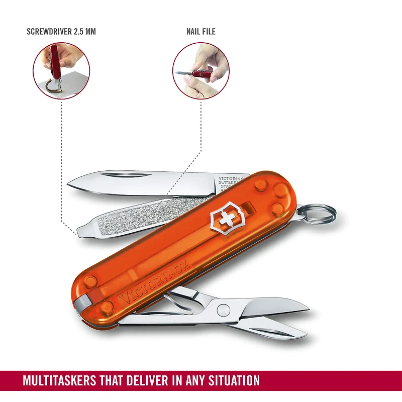 Classic Fire Opal 58mm Knife