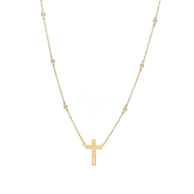 Golden Cross Necklace