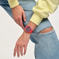 Blue rings red