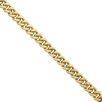 Cuban Hollow 4.5MM Link Chain