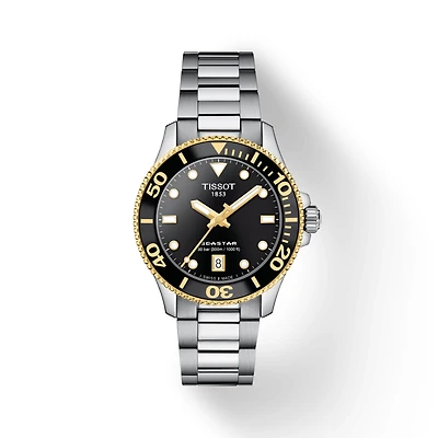 Seastar 1000 36MM Black/Gold Watch