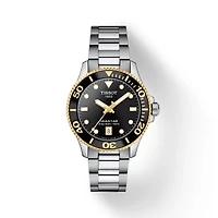 Seastar 1000 36MM Black/Gold Watch