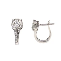 Split Shank huggie earrings