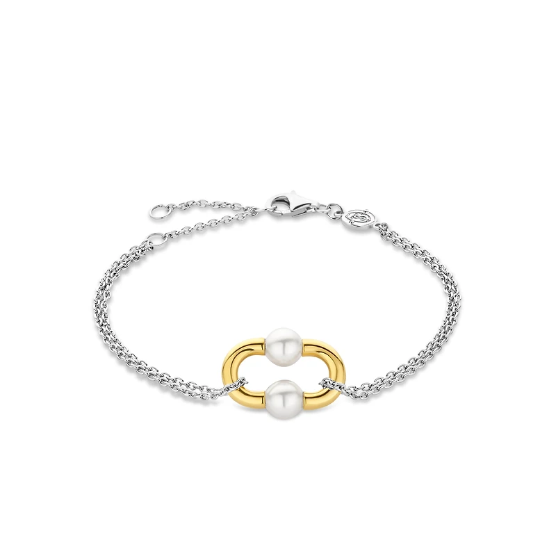Bead Hardware Pearl Bracelet