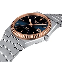 PRX Powermatic 80 40MM 18K Rose/Steel Blue