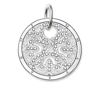 Embellished Medallion Pendant