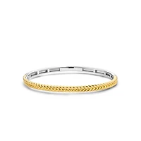 Braid Golden Bangle Bracelet