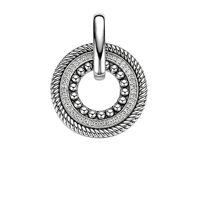 Sparkling Oxy Amulet Pendant