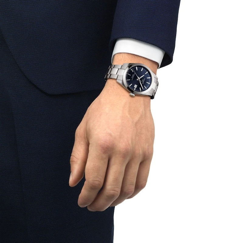 Gentleman Powermatic Silicium blue 40MM Watch