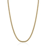 3.5mm Yellow IP Steel Round box Chain