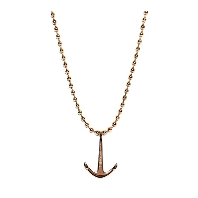 Anchor Rose Necklace