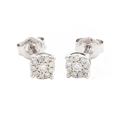 .20ct Diamonds White Gold Stud Earrings