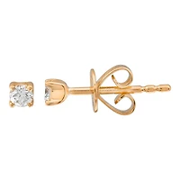 3MM .14ct Diamond Stud Earrings